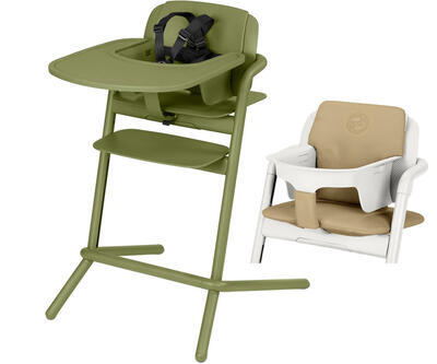 Židlička CYBEX Lemo 2021 včetně doplňků, outback green/pale beige - 1