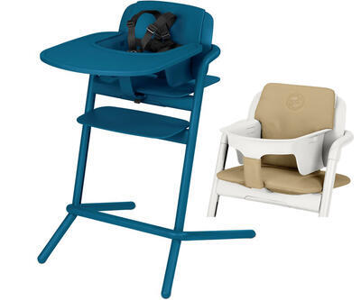 Židlička CYBEX Lemo 2021 včetně doplňků, twilight blue/pale beige - 1