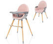 Jídelní židlička ZOPA Dolce 2021, blush pink/grey - 1/4