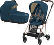 Kočárek CYBEX Mios Rosegold Seat Pack 2022 včetně korby, mountain blue - 1/7