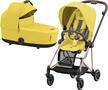 Kočárek CYBEX Mios Rosegold Seat Pack 2023 včetně korby, mustard yellow - 1/7