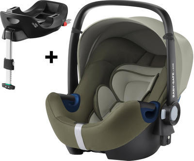 Autosedačka BRITAX RÖMER Baby-Safe2 i-Size Bundle Flex Premium Line 2021, olive green - 1