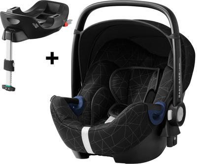 Autosedačka BRITAX RÖMER Baby-Safe2 i-Size Bundle Flex Premium Line 2021, crystal black - 1