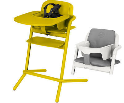 Židlička CYBEX Lemo 2021 včetně doplňků, canary yellow/storm grey - 1