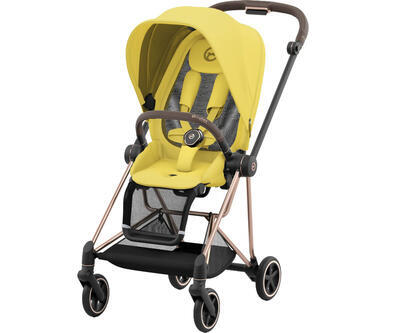 Kočárek CYBEX Mios Rosegold Seat Pack 2022, mustard yellow - 1