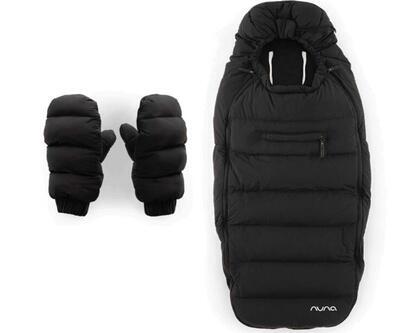 Fusak s rukavicemi NUNA winter stroller set footmuff & gloves w/bag 2024 - 1