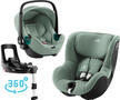 Set BRITAX RÖMER Baby-Safe 3 i-Size + Flex Base iSense + Dualfix 3 i-Size 2022, jade green - 1/7