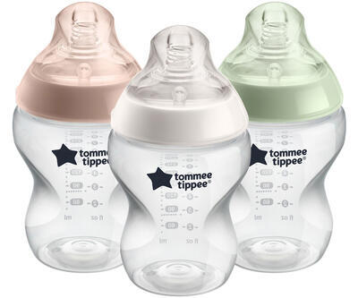 Set kojeneckých lahví TOMMEE TIPPEE ANTI-COLIC 0+ Různé barvy 260ml/3 ks 2023
