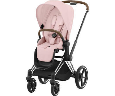 Kočárek CYBEX Priam Chrome Brown Seat Pack 2024, peach pink - 1