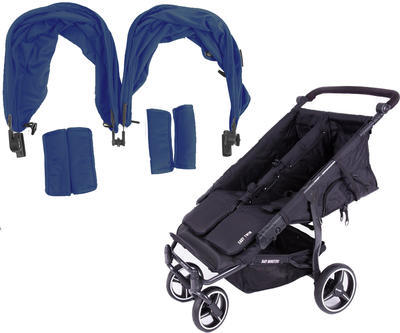 Kočárek BABY MONSTERS Easy Twin Black Colour Pack 2020, tmavě modrý - 1