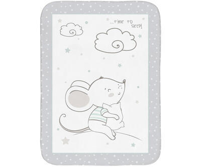 Dětská deka KIKKABOO Super Soft 80x110 cm 2024, joyful mice