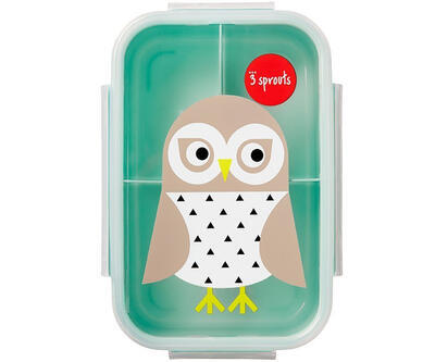 Krabička na jídlo 3 SPROUTS Bento 2023, owl mint - 1