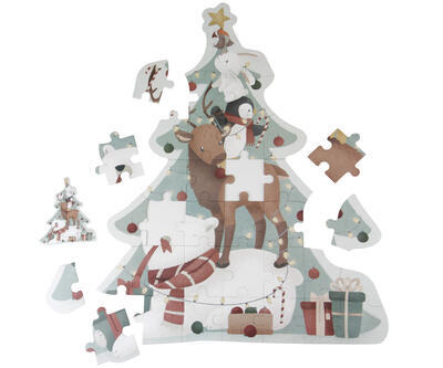 Vánoční puzzle LITTLE DUTCH XL 2023 - 1