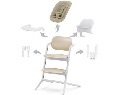 Židlička CYBEX Lemo 4v1 2024, sand white - 1