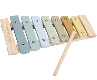 Xylofon dřevěný LITTLE DUTCH 2023, blue  - 1