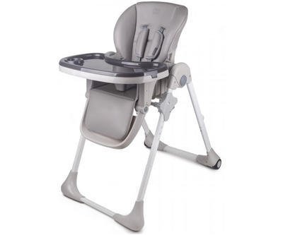 Jídelní židlička KINDERKRAFT Yummy 2022, grey