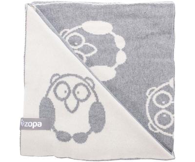 Dětská deka ZOPA Little Owl 2021, grey - 1
