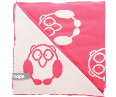 Dětská deka ZOPA Little Owl 2021, redwine - 1
