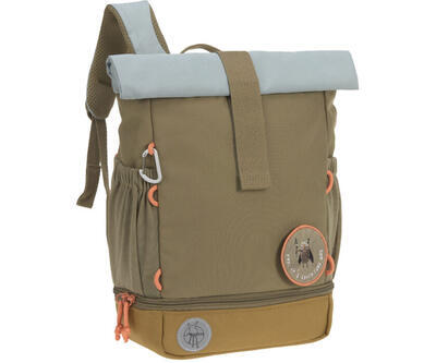 Dětský batoh LÄSSIG Mini Rolltop Backpack Nature 2024, olive - 1