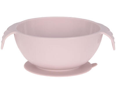 Miska s přísavkou LÄSSIG Bowl Silicone with suction pad 2023, pink - 1