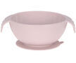 Miska s přísavkou LÄSSIG Bowl Silicone with suction pad 2023, pink - 1/4