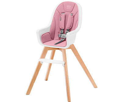 Jídelní židlička KINDERKRAFT Tixi 2v1 2022, pink - 1