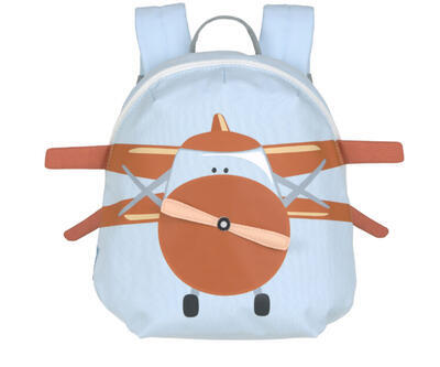 Dětský batoh LÄSSIG Tiny Backpack Tiny Drivers 2024, propeller plane - 1