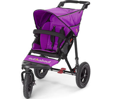 Kočárek OUTnABOUT Nipper Single 2020, purple - 1