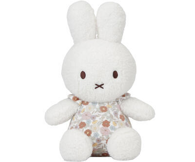 Plyšový králíček LITTLE DUTCH Miffy 2023, vintage kytičky 25 cm - 1