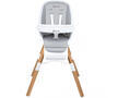 Jídelní židlička BABYGO Carou 360° 2022, white - 1/6