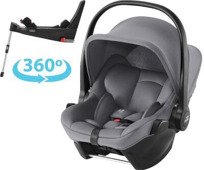 Autosedačka BRITAX RÖMER Set Baby-Safe Core + Flex Base 5Z 2023, frost grey - 1