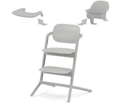 Židlička CYBEX Lemo 3v1 2024, suede grey - 1