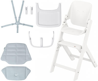 Jídelní židlička MAXI-COSI Nesta White 2023 včetně sady doplňků 6m+ - 1