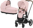Kočárek CYBEX Priam Chrome Brown Seat Pack 2024 včetně korby, peach pink - 1/7