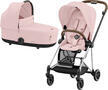 Kočárek CYBEX Mios Chrome Brown Seat Pack 2024 včetně korby, peach pink - 1/7