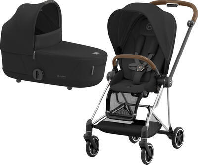 Kočárek CYBEX Mios Chrome Brown Seat Pack 2024 včetně korby, sepia black - 1