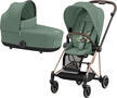 Kočárek CYBEX Mios Rosegold Seat Pack 2024 včetně korby, leaf green - 1/7