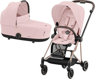 Kočárek CYBEX Mios Rosegold Seat Pack 2024 včetně korby, peach pink - 1
