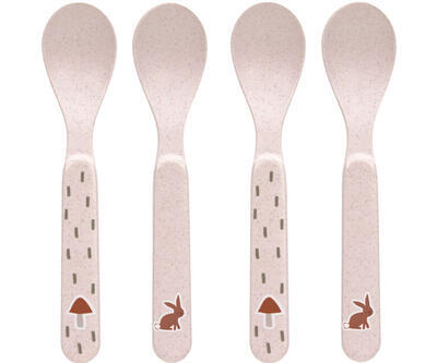 Dětské lžičky LÄSSIG Spoon Set PP/Cellulose 2024, little forest rabbit - 1