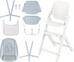 Jídelní židlička MAXI-COSI Nesta White 2023 včetně novorozenecké sady a sady doplňků 6m+ - 1/7