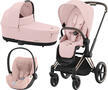 Kočárek CYBEX Set Priam Rosegold Seat Pack 2024 včetně Cloud T i-Size PLUS, peach pink - 1/7