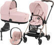 Kočárek CYBEX Set Mios Rosegold Seat Pack 2024 včetně Cloud T i-Size PLUS a báze T, peach pink - 1/7