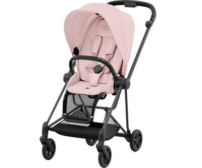 Kočárek CYBEX Mios Matt Black Seat Pack 2024, peach pink - 1