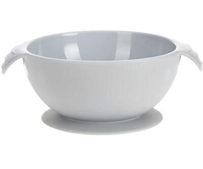 Miska s přísavkou LÄSSIG Bowl Silicone with suction pad 2023, grey - 1