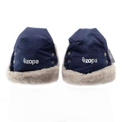 Zimní rukavice na kočárek ZOPA Fluffy 2022, royal blue - 1