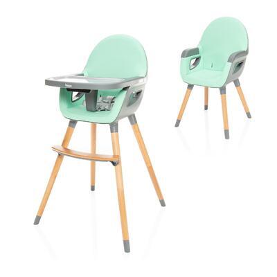 Jídelní židlička ZOPA Dolce 2 2024, ice green/grey - 1