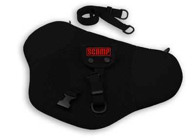 Bezpečnostní pás do auta pro těhotné SCAMP Comfort Isofix 2020, černý - 1
