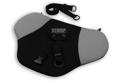 Bezpečnostní pás do auta pro těhotné SCAMP Comfort Isofix 2020, šedý - 1