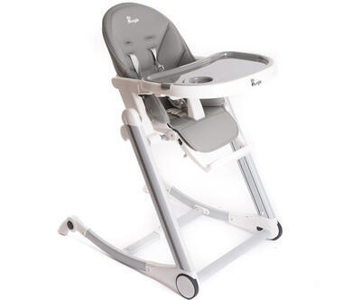 Jídelní židlička BO JUNGLE B-High Chair 2023, grey - 1
