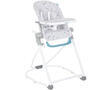 Jídelní židlička BADABULLE Compact Chair 2021, grey - 1/6